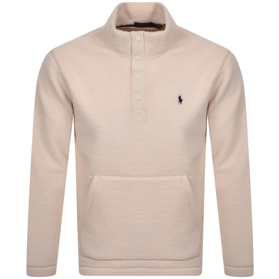 Alternative Image for ProductRalph Lauren Sherpa Sweatshirt Cream1
